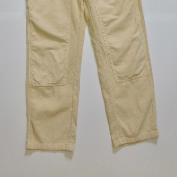 NWT!! Urban Outfitters BDG Corduroy Carpenter Pants Mago Ivory Yellow Size 8 - Picture 5 of 16